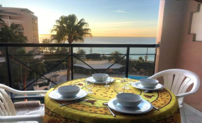 Appartement d'une chambre a Cannes a 50 m de la plage avec vue sur la mer piscine partagee et terrasse amenagee